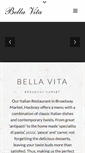 Mobile Screenshot of bellavitabroadway.com